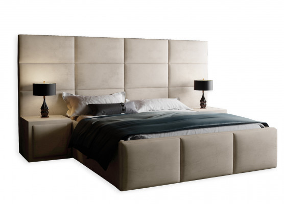 Boxspring Design Bett Betten Koppel Matratz Schlof Zëmmer Luxus Hotel