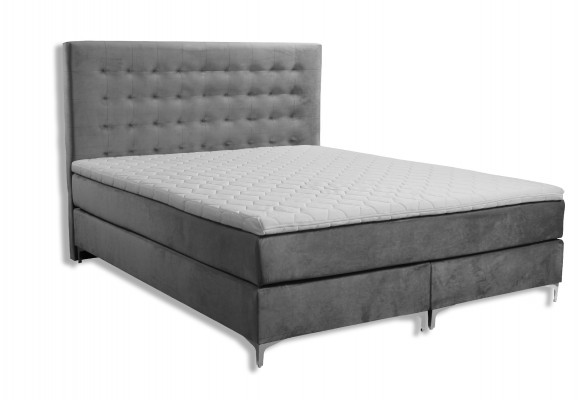 Schlofzëmmer Miwwelen Bettrahmen 180x200 Luxusdesign Bett Duebelbetter Polster.