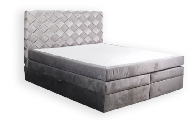 Boxspringbett Ledderbett 180x200cm Hotel Duebelbett Luxus Better Modern Neit