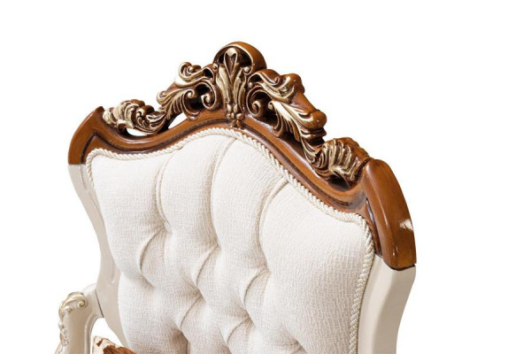 Sofagarnitur 3+1+1+1 Sëtzer Couchtisch Luxus Garnitur Sofa Fauteuil Stoff Barock