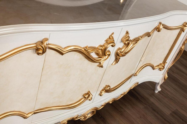 Anrichte mat Spigel Garnitur Iess Barock Kommoden Holz Kommode Holz Schaf Neien