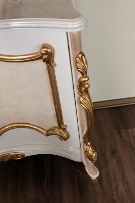 Anrichte mat Spigel Garnitur Iess Barock Kommoden Holz Kommode Holz Schaf Neien