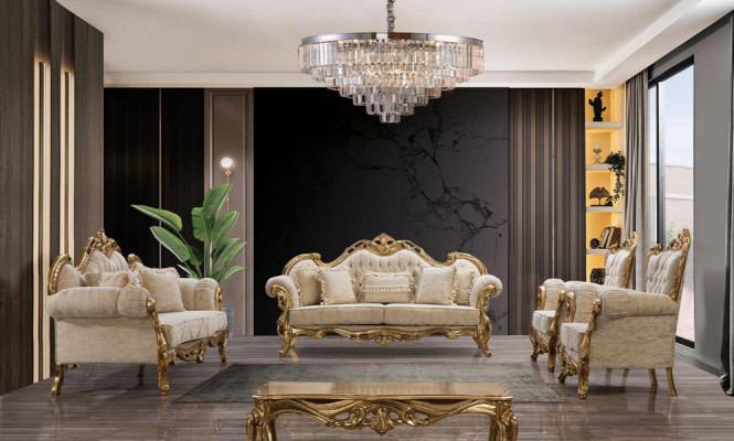 Cofferdësch Kaffisdësch Designer Dësch klasseschen Wunnzëmmerdësch Dëscher Nei