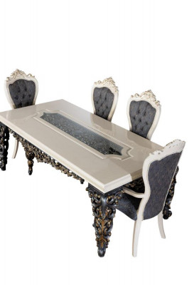 Klassesche Chesterfield Trounssessel Designer Iesszëmmer Still Luxus Einsëtzer