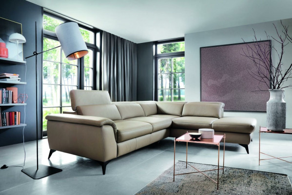 Wunnlandschaft Design Ecksofa Textil Samt Nei Sofas L-Form Sofa Canapé Polster.