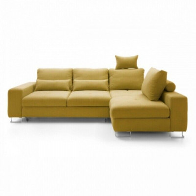 Schlofgaang Canapé Ecksofa Sofa Polster Wunnzëmmer Textil Sëtz Garnitur Funktiounen