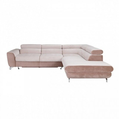 Ecksofa Wunnlandschaft Sofa mat Schlofffunktion Ecksofa Couch Ecke Polsters Garnitur