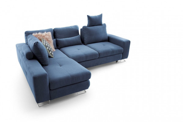 Wunnzëmmer Textil L-Form Sofas Sofaen Eck Ecksofa Canapé Polstermöbel