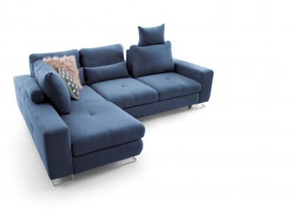 Wunnzëmmer Textil L-Form Sofas Sofaen Eck Ecksofa Canapé Polstermöbel