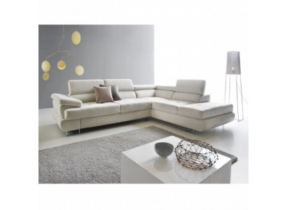 Multifunktionell Garnitur Textil-Sofa Ecksofa Sëtz Wunnzëmmer Ecke Couch