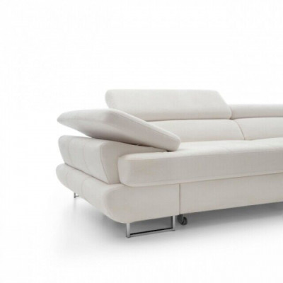 Multifunktionell Garnitur Textil-Sofa Ecksofa Sëtz Wunnzëmmer Ecke Couch