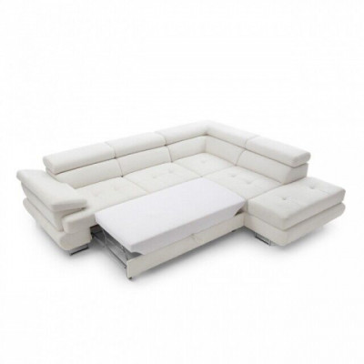 Multifunktionell Garnitur Textil-Sofa Ecksofa Sëtz Wunnzëmmer Ecke Couch