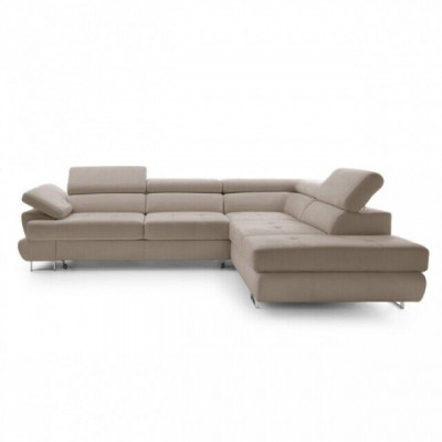 Multifunktionell Garnitur Textil-Sofa Ecksofa Sëtz Wunnzëmmer Ecke Couch