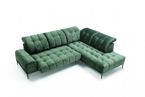 Ecksofa modernen Design Luxus Sofas L-Form Stoff Couch Wunnzëmmer Sofa Couchen