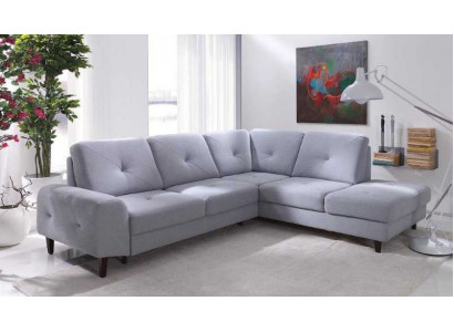 Ecksofa Wunnlandschaft Stoff Textil Sofa Ecksofa Canapé Ecke Polster Garnitur