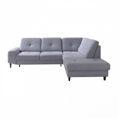 Ecksofa Wunnlandschaft Stoff Textil Sofa Ecksofa Canapé Ecke Polster Garnitur