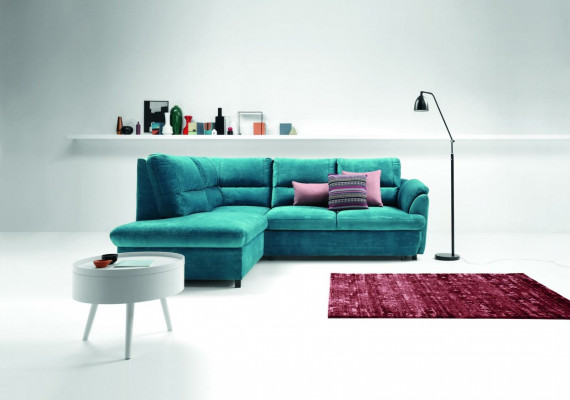Ecksofa Neit Modernen Design Sofas Couchs Bett Stoff Couch L-Form Wunnzëmmer Neit