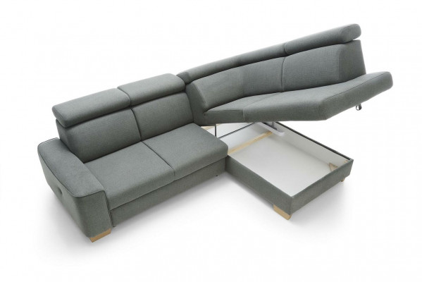 Modern Eckcanapé Stoffpolsterung Schloofcanapé Canapé Bestellung Polster