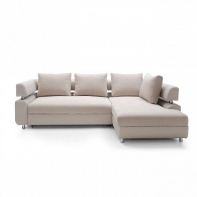 Schlofcanapé Sofa Bettfunktioun Multifunktions Eck Garnitur Canapéen Sofas