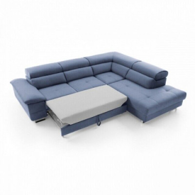 Design Schlofzofa mat Bettfunktioun Bettkësch Sofa Polster Eck Sofas Couch