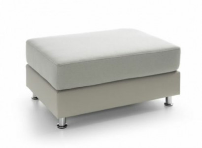XXL Club Foussocker Club Lounge Hocker Lieder Textil Ottoman Designer Pufa