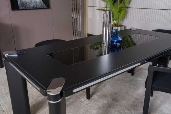 Iesszëmmer Set 6x Still Iessdësch Iesszëmmer Designer Holz Still Garnitur Nei