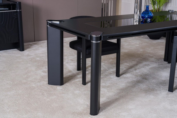 Iesszëmmer Set 6x Still Iessdësch Iesszëmmer Designer Holz Still Garnitur Nei