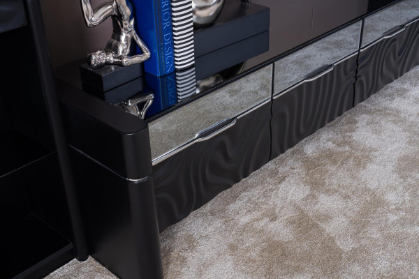 Wunnengsmaueren TV Mauer Holz Modernen Stil Regal Wunnzëmmer Miwwelen Schaf RTV TV Ständer