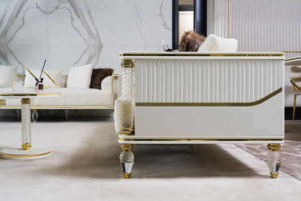 Sofa 3 Sëtzer Design Sofas Polstersofas Relax Sëtz Miwwelen Modern Relax