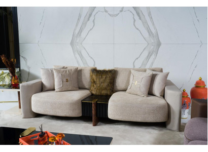 Sofa 2 Sëtzer Design Sofas Polster Couchen Relax Sëtz Miwwelen Modern Nei