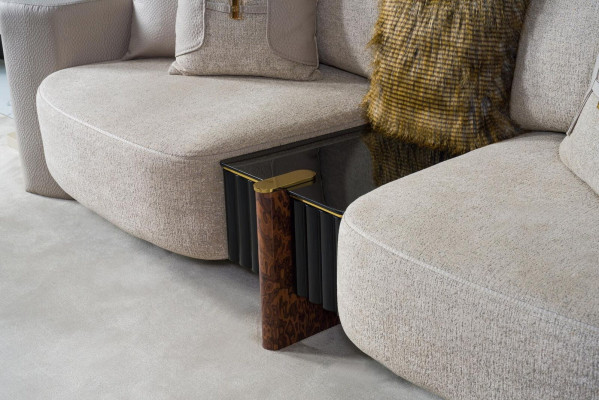 Sofa 2 Sëtzer Design Sofas Polster Couchen Relax Sëtz Miwwelen Modern Nei