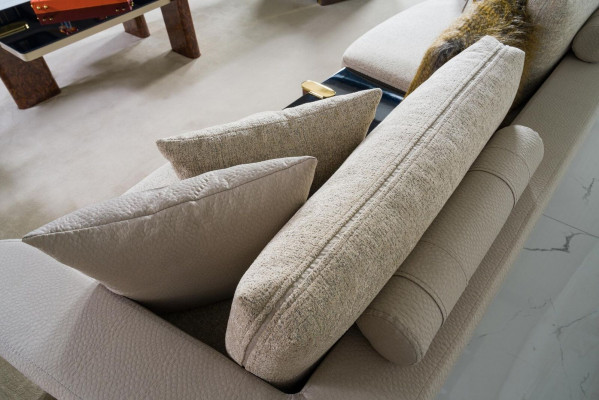 Sofa 2 Sëtzer Design Sofas Polster Couchen Relax Sëtz Miwwelen Modern Nei