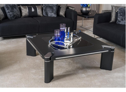 Couchtisch Säitentisch Klass Kaffisdësch Holz Design Dësch Sofadësch
