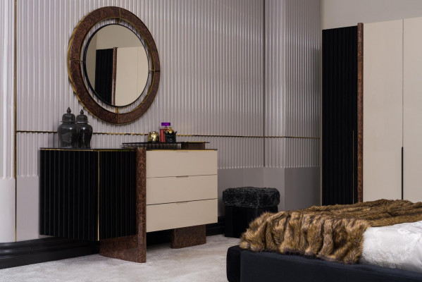 Kommod, Kommoden, Schaf, Modern Sideboard, Schlofzëmmer, Loft Schlofzëmmer