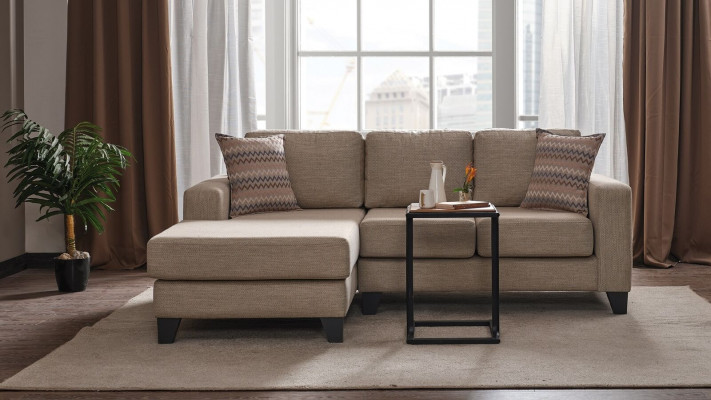 Eckcouch L-Form Textil Ecksof Sofa Polster Premium Couch Miwwel Sofasen Couchen