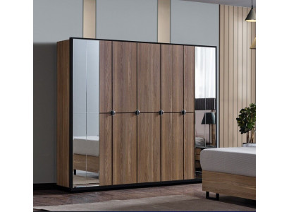 Garderob Schief Schaf Design Holz 246 cm Modern Miwwelen Nei