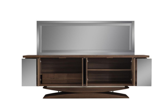 Iesszëmmer Set 6x Still Iessdësch Sideboard Spigel Set Iesszëmmer Designer Nei