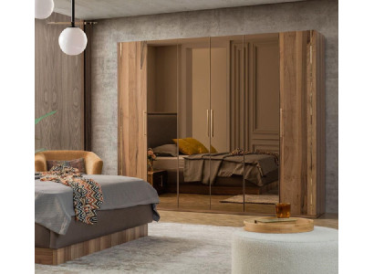 Kleederschaaf Schief Schief Design Holz Schlofkummer Modern Miwwel Nei