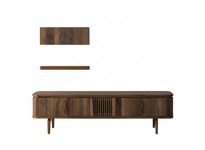 Luxus Wunnwand Wohnzimmer Sideboard RTV Regal Maueren Schaf Nei Miwwelen