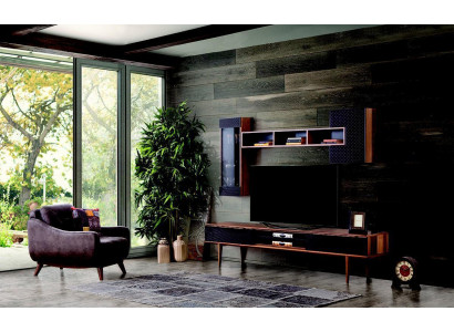 Luxus Wibbelwand RTV Lowboard TV Stänner Wunnzëmmer Miwwelen Mauerschiefcher