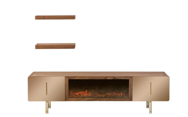 Wohnwand Designer Wunnzëmmermiwwel Wandsschaf Neiwand Regal Neien