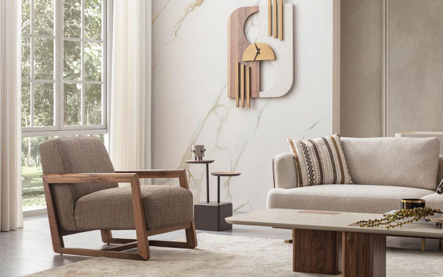 Design Sëtz Luxus Fauteuil Relax Textil Fauteuil Relaxfauteuil Modern Relaxfauteuil