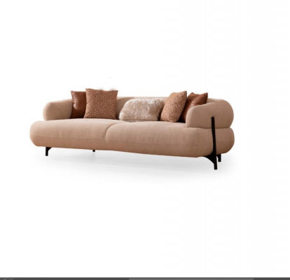 Sofa 3 Sëtzer Design Sofas Polster Couchen Lieder Relax Sëtz Miwwelen Modern Relax Nei