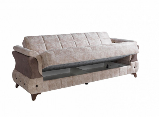 Modern Sofagarnitur Fotell Textil Sofa Luxus Komplett Luxus 3+2+1+1 Sëtzer