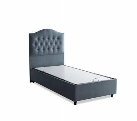 Bett Design Luxus Chesterfield Polster Schlofkummer Miwwelen Modern 90x190 Luxus
