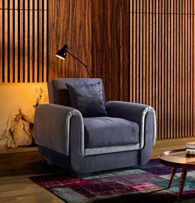 Sofagarnitur 3+2+1+1 Sëtzer Textil Modern Komplett Fauteuil Sofa 3 Sëtzer Luxus 3