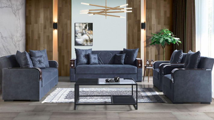 Luxus Sofa Set Komplett Couchesofa Modern Set Wunnzëmmer Relax 3+2+1+1