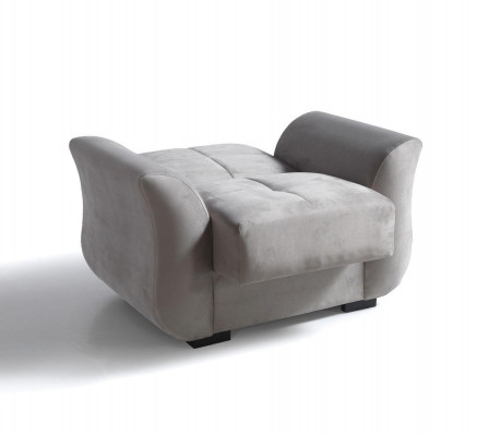 Sëtzkombinatioun 3+2+1+1 mat Bettfunktioun Set Komplett Textil Canapé Fauteuil Schlofcsof.