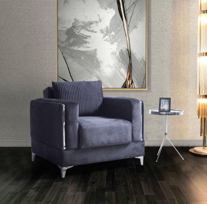 Sëtzgarnitur 3+2+1+1 Sëtzer Textil Modern Komplett Fotell Sofa 3 Sëtzer Luxus