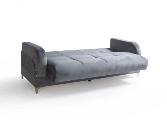 Sofagarnitur 3+3+1+1 Sëtzer Textil Modern Komplett Fauteuil Sofa 3 Sëtzer Luxus